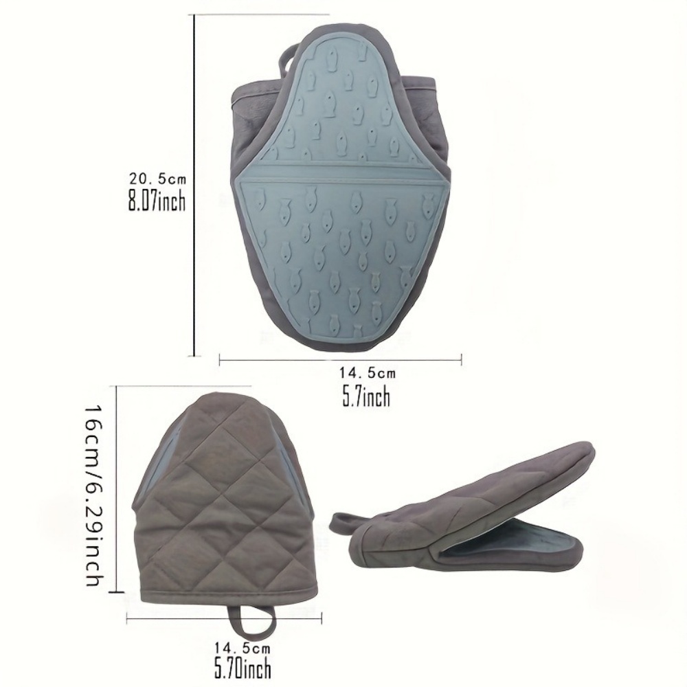 1PC Fish Shaped Silicone Anti  - đánh giá và giá Oven Mitt Silicone