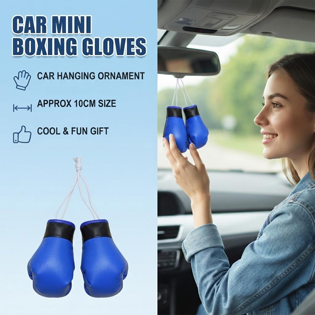 Mini Boxing Gloves Car Rearvie - đánh giá và giá Leather Driving Glove