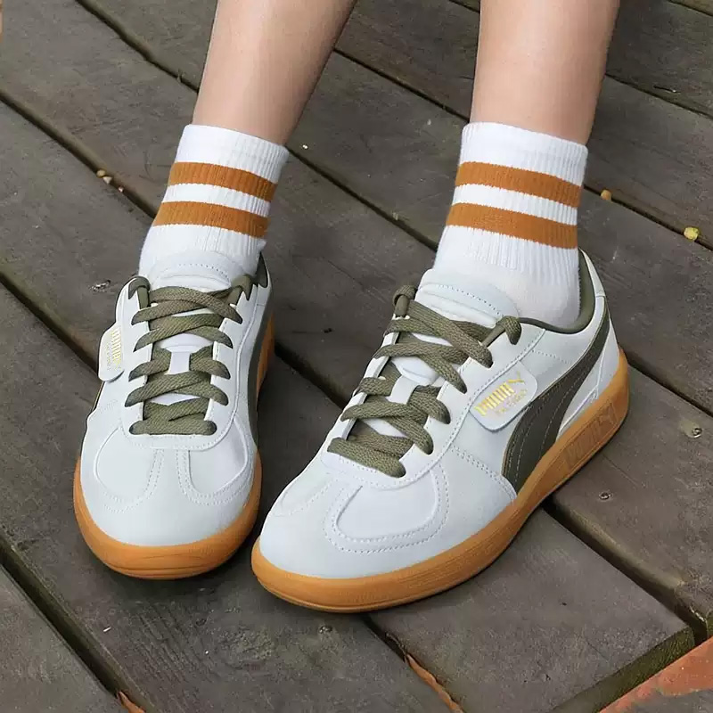 PUMA  Classic Green Suede Pale - đánh giá và giá Puma Shoes Suede Classic