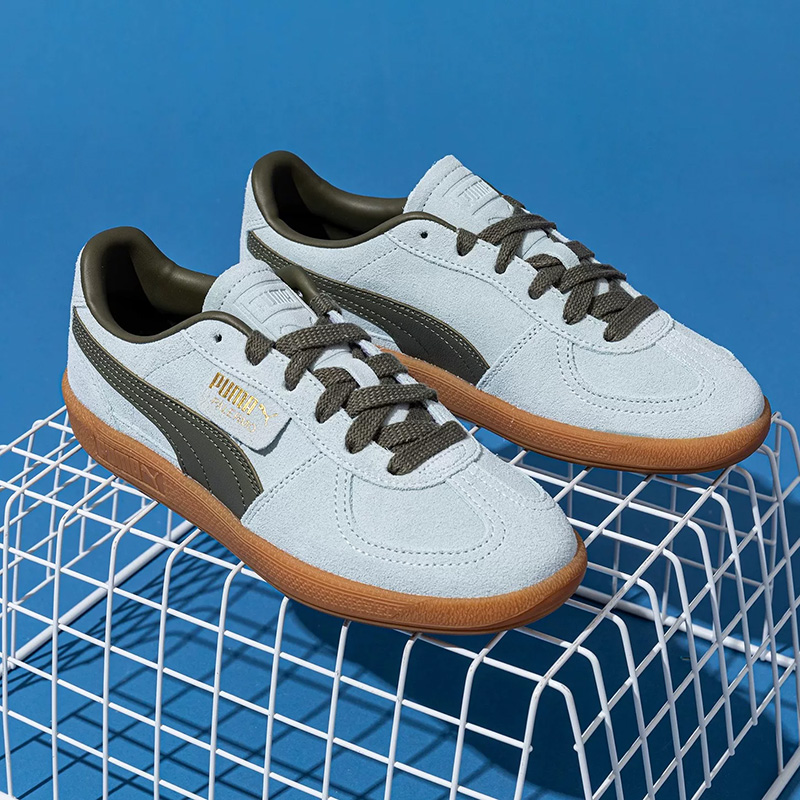 PUMA  Classic Green Suede Pale - đánh giá và giá Puma Shoes Suede Classic
