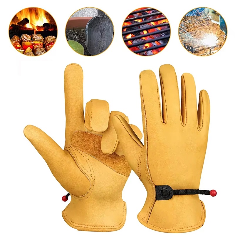 Leather Gloves Men Work Gloves - đánh giá và giá Leather Driving Glove