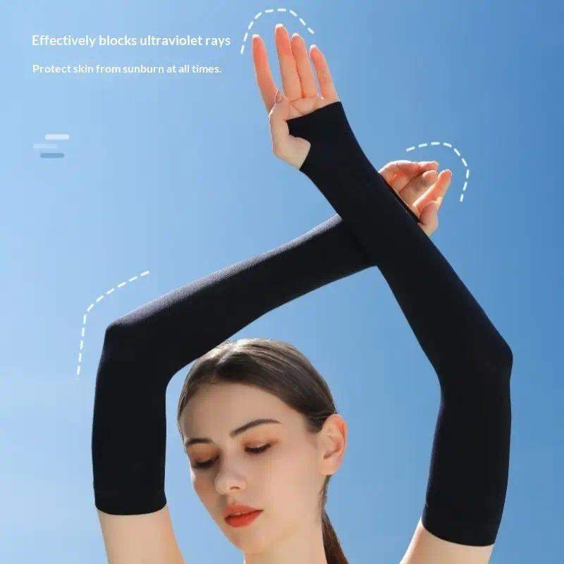 3 Pairs Ice Sleeves Stylish Si - đánh giá và giá Fingerless Glove Knit