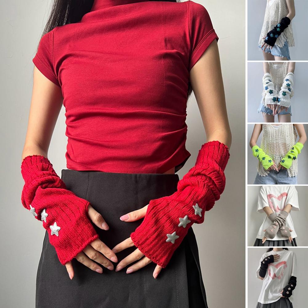 Women's Autumn Winter Warm Sta - đánh giá và giá Fingerless Glove Knit