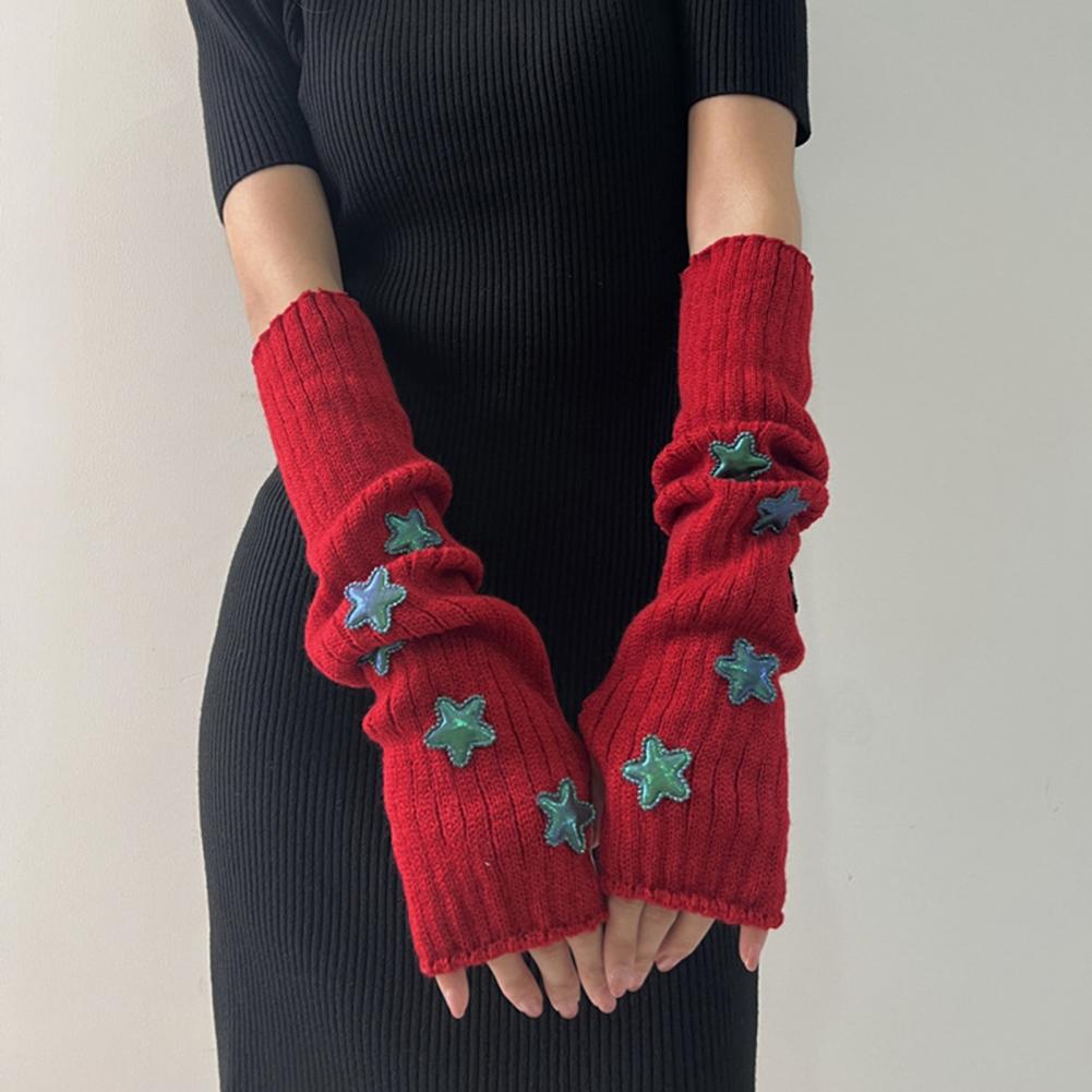 Women's Autumn Winter Warm Sta - đánh giá và giá Fingerless Glove Knit