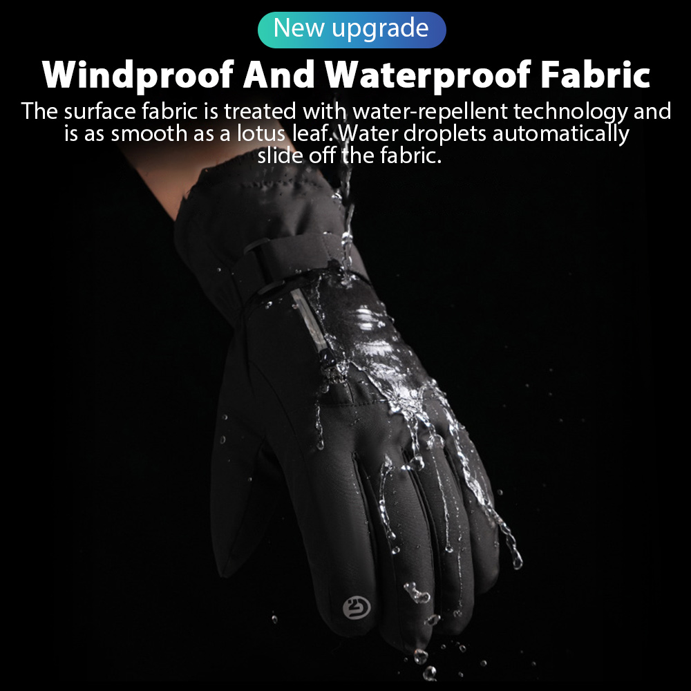 Men Winter Waterproof Cycling  - đánh giá và giá Ski Glove Waterproof