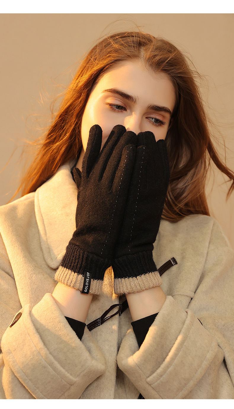 New winter gloves women outdoo - đánh giá và giá Wool Glove Lined