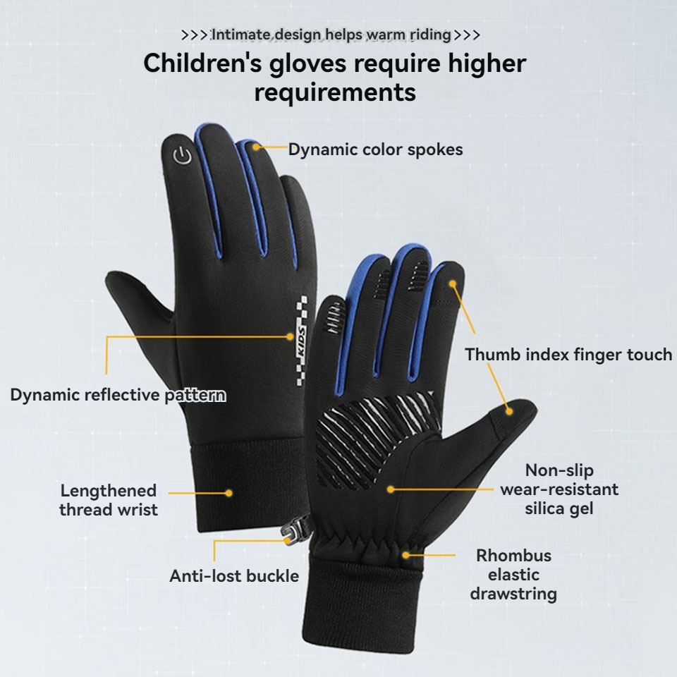 GTUBIKE Children's Gloves Touc - đánh giá và giá Ski Glove Waterproof